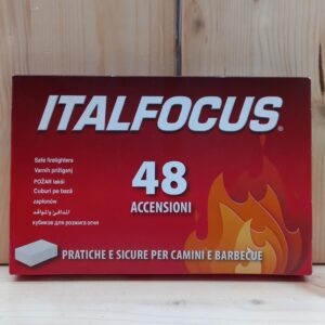 ACCENDIFUOCO CUBETTI 48 PEZZI ITALFOCUS