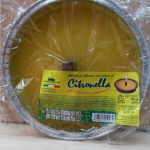 CITRONELLA FIACCOLA IN ALLUMINIO