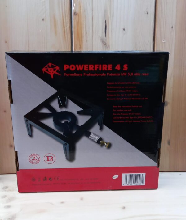 FORNELLONE PROFESSIONALE POWERFIRE 4S